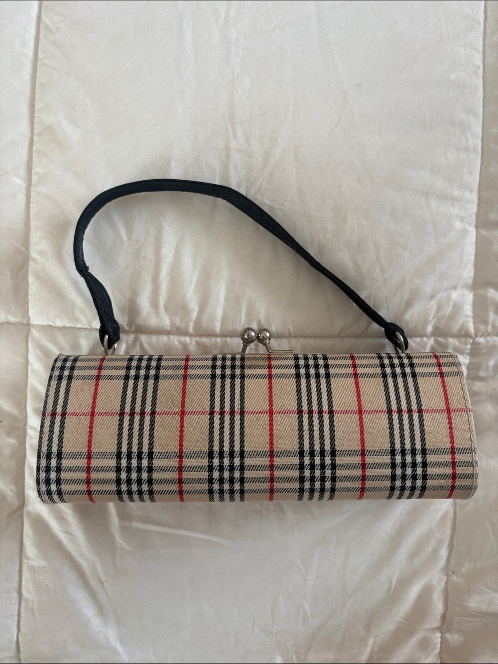 Vintage Preppy Plaid Designer Inspired Handbag Y2K It Girl